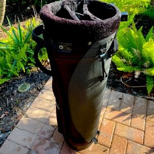 Fairway Golf Cart Bag  With 4 Club Dividers